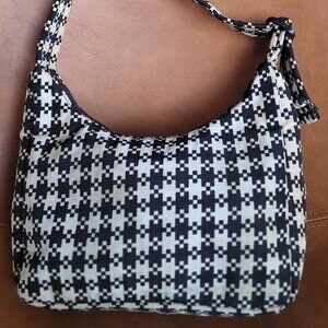 BAGGU pixel gingham shoulder bag (damaged)